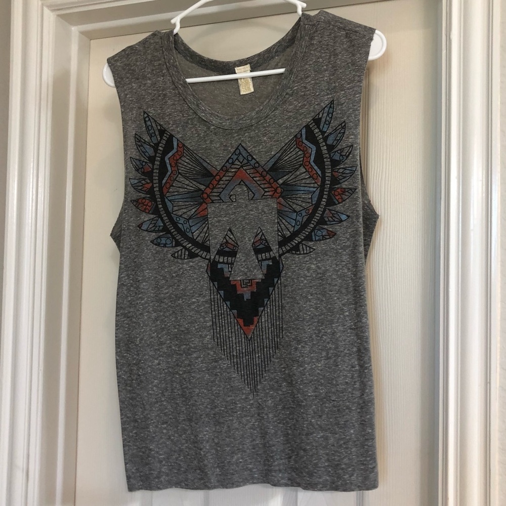 Gray tank top